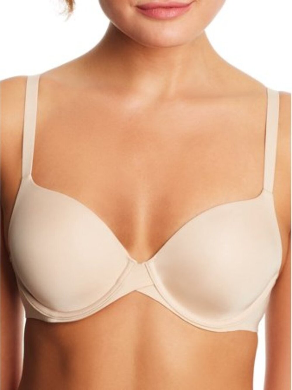 #1893 Maidenform One Fab Fit Everyday Modern Demi Underwire Bra Paris Nude